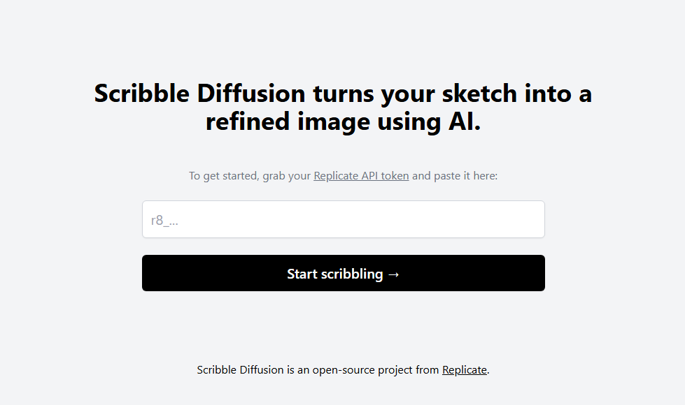 Scribble Diffusion