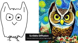 Scribble Diffusion